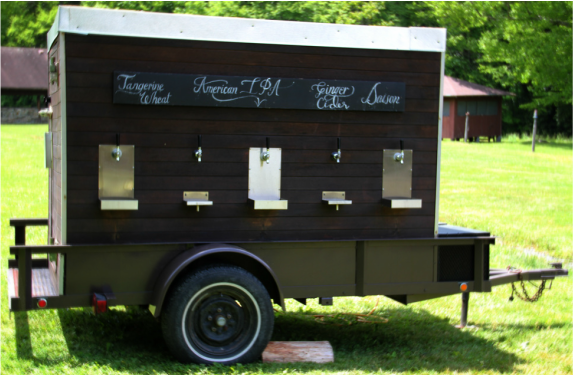 Beer Wagon - Happy Trailers Refrigerated Rentals